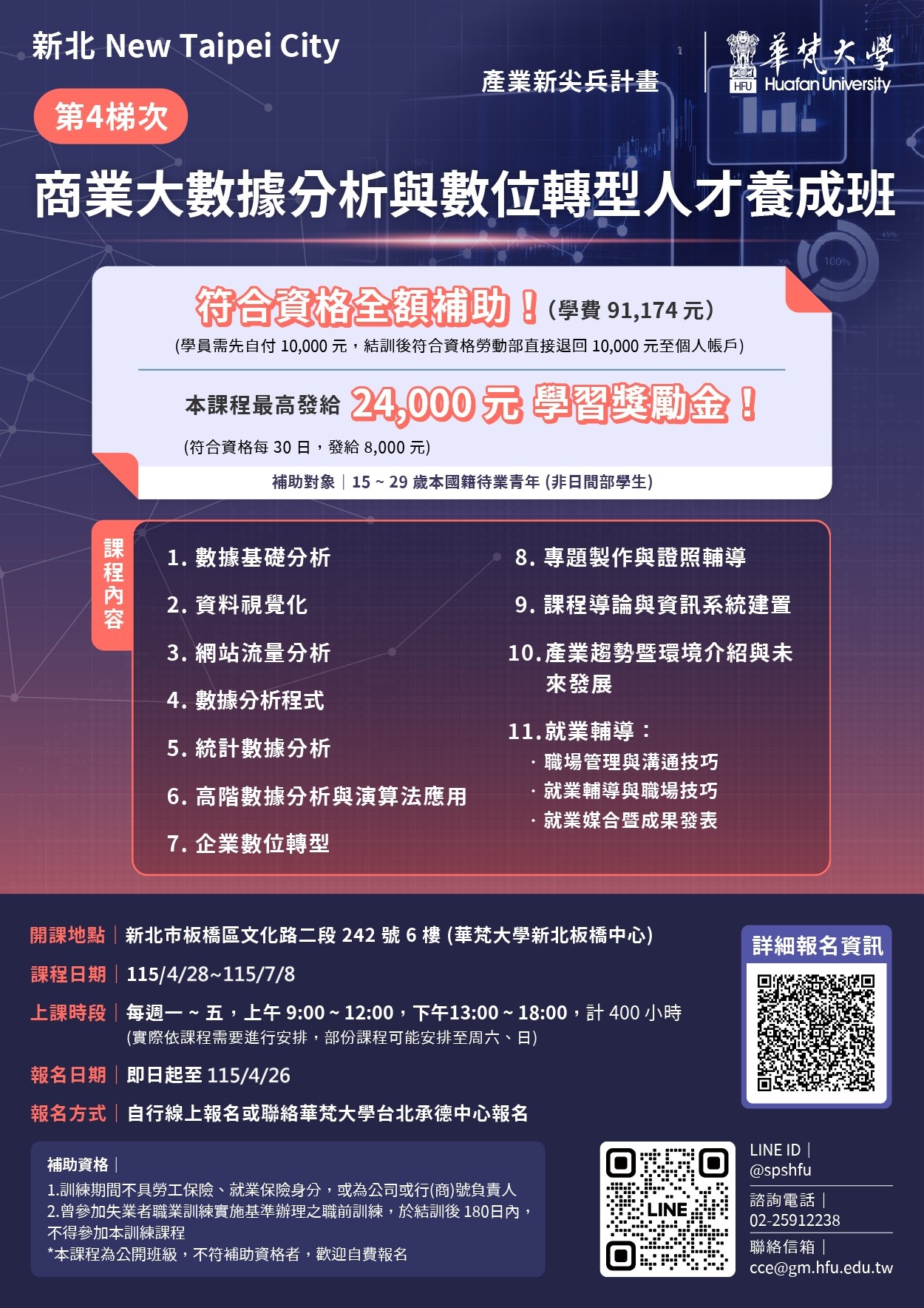 【產業新尖兵】商業大數據分析與數位轉型人才養成班